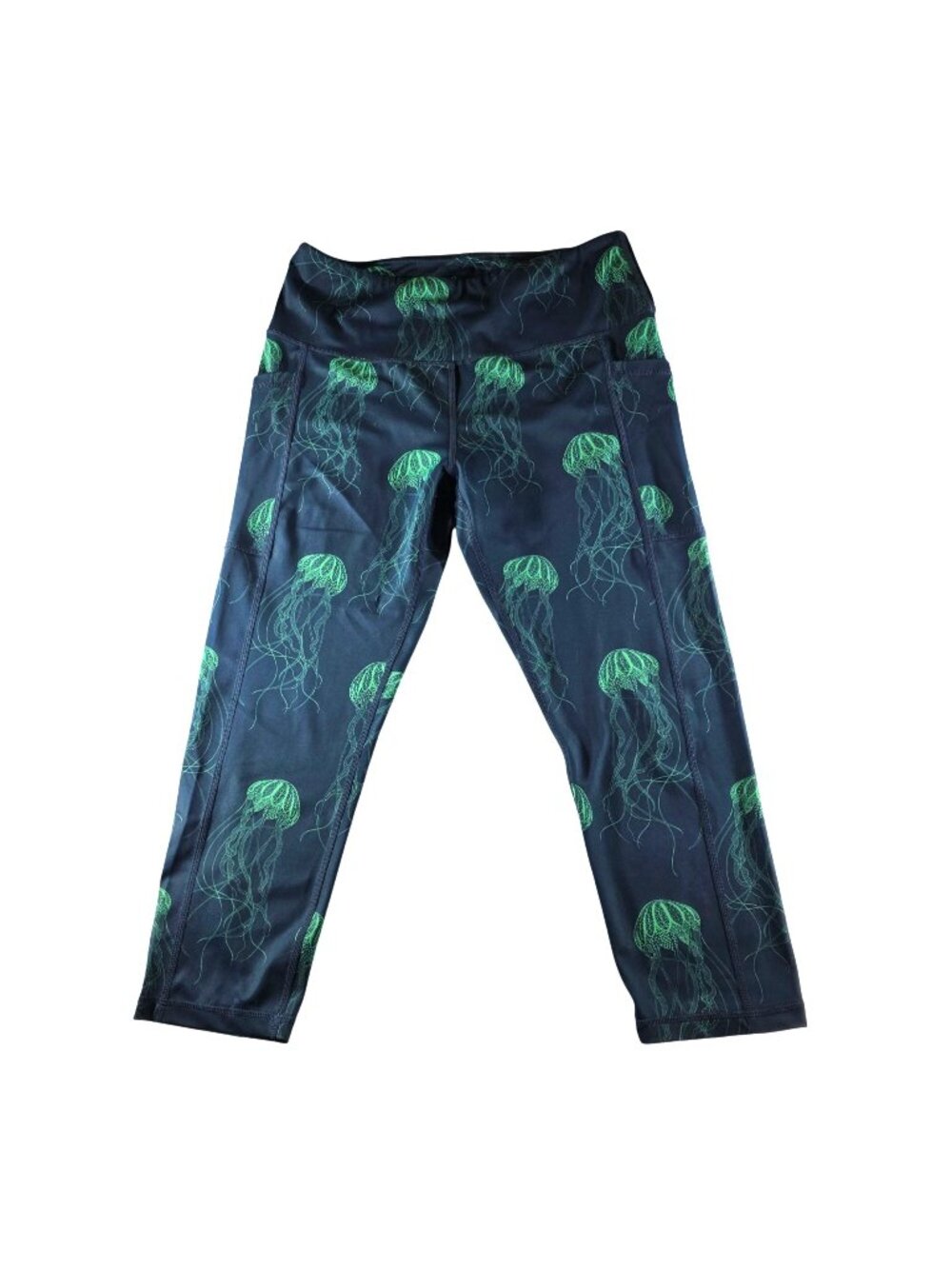 Constantly Varied Gear Jellyfish Print Leggings Medium Fitness workout Pants